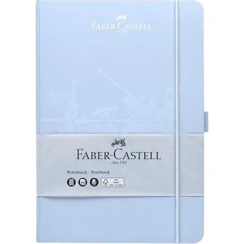 Zápisník Zápisník Faber-Castell - Sky Blue,A5,čtverečkovaný
