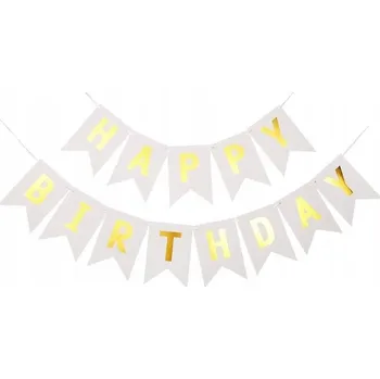 Narozeninová girlanda 16 x 20 cm BLN14