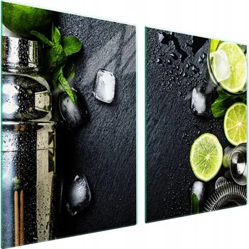 Obraz Skleněná ochranná deska na sporák 2x45x52 Ovoce