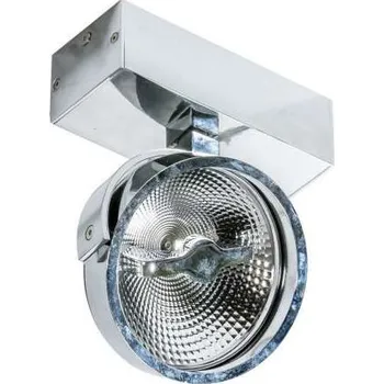 Bodové svítidlo Azzardo Jerry 1 12V přisazené bodové svítidlo 1x GX53 50W bez zdroje 14,5cm IP20, chromové