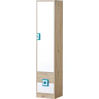 Dětsný nábytek Domel Skříň Nico 05 Úchyty Nico: Růžové