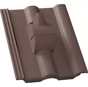 Střešní krytina KMB BETA Samet taška anténní betonová hnědá