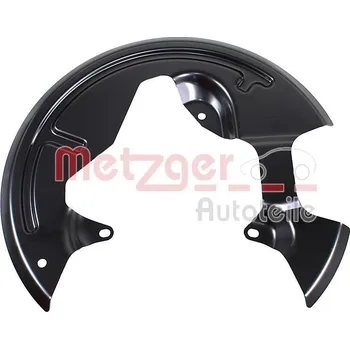 Brzdový kotouč Ochranný plech proti rozstřikování, brzdový kotouč METZGER 6115547