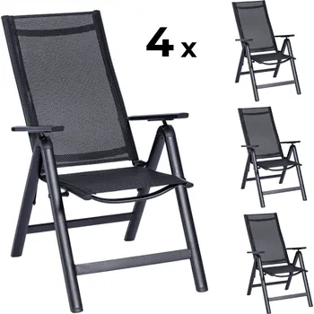 Elvisia Zahradní křesla BELLA | 4 kusy