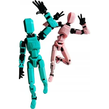 Obraz Figurka Dummy 13 Pohyblivá 20 cm 3D Tisk s Příslušenstvím Hit TikTok VELKÁ