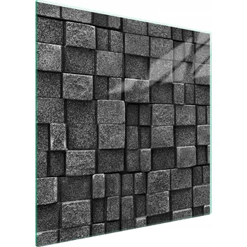 Obraz Skleněná ochranná deska na sporák 50x52 Vzor