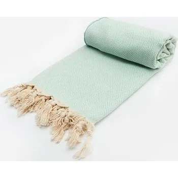 Prostěradlo Hammam do sauny 180 x 100 cm, modrý