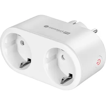 Elektrická zásuvka Smart dvojzásuvka KRUGER & MATZ Connect P5 White WiFi Tuya