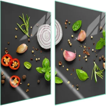 Obraz Skleněná ochranná deska na sporák 2x35x52 Kuchyně