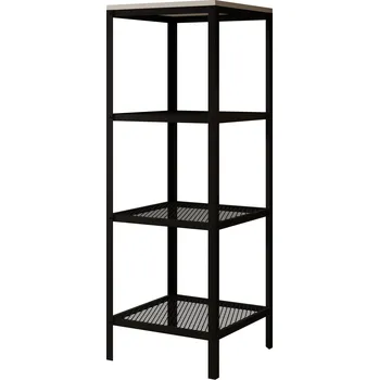 Knihovna ADRK Regál na knihy RELI BWM 40, bílá mat/černá