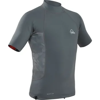 Neoprenové oblečení Neoprenové triko Palm NeoFlex shortsleeve - krátký rukáv Barva: Jet grey, Velikost: L