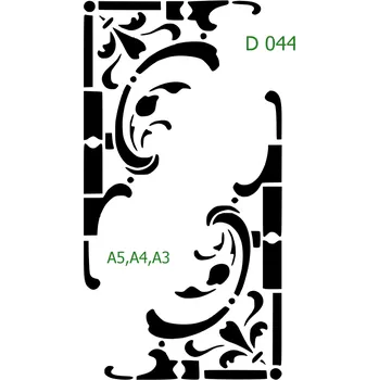 Šablona D 044 - A4 , Lepící fólie