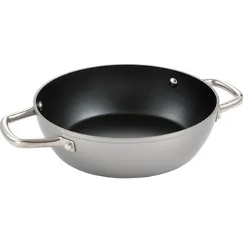 Nádobí Tescoma Pánev hluboká GrandCHEF+ o 24 cm, 2 úchyty