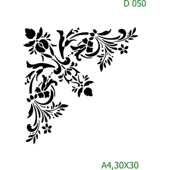 Šablona D 050 - 30 x 30 cm , Lepící fólie