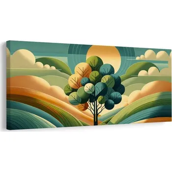 Obraz Dovido Obraz strom života a slunce v harmonii