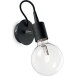 Ideal Lux EDISON AP1 nástěnné svítidlo 1x E27 60W bez zdroje IP20, černé