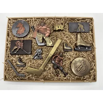 Čokoláda Chocolenka Maxi čokoládová sada - Pro milovníky hokeje