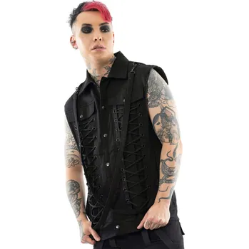 Pánská vesta vesta pánská VIXXSIN - NOLEN - BLACK