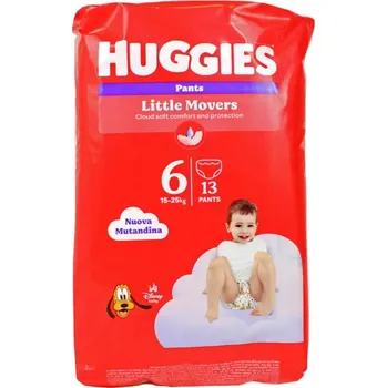 Plenkové kalhoty Plenkové kalhotky Huggies 6, 15-25kg, 13ks