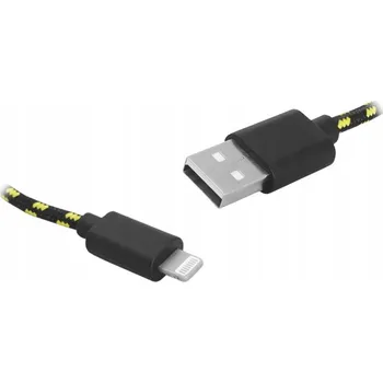 Datový kabel Kabel LTC USB - Apple Lightning 1 m černý