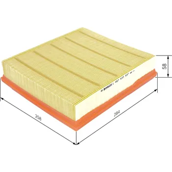 Vzduchový filtr Vzduchový filtr BOSCH 1 457 433 537