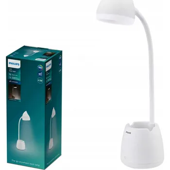 Lampička Stolní lampa Philips bílá 4,5 W