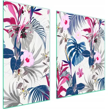 Obraz Skleněná ochranná deska na sporák 90x52 List