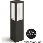 Philips HUE 17434/30/P7 Hue WACA Impress venkovní sloupkové LED svítidlo 2x8W 1180lm 2200-6500K RGB IP44 černá