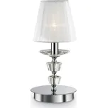 Ideal Lux PEGASO TL1 SMALL stolní lampa 1x E14 40W bez zdroje 30cm IP20, bílá