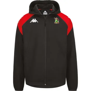 Pánské tričko Kappa LIANTOZI SDH ÚJEZD černá/červená 2XL