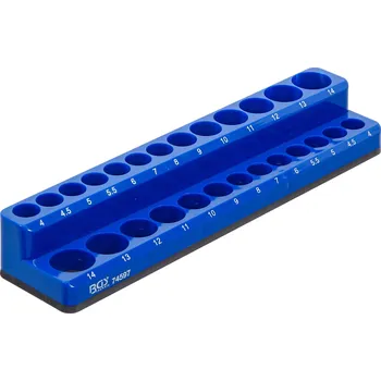 BGS 74597, Plastový držák na nástrčné hlavice | magnetické | 6,3 mm (1/4")