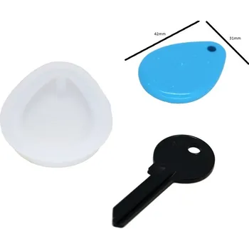 Forma na odlévání PourArt Silikonová forma klíčenka Slza 129-99 53x42x9mm