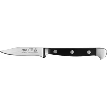 Kuchyňský nůž Güde Alpha vegetable knife 8 cm POM black 1708/08