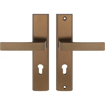 Stavební výplň TOTAL vchodová klika-klika bronz 90mm Bronz