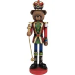 Clayre & Eef - Dekorativní figurka medvěda Louskáčka 6PR4333