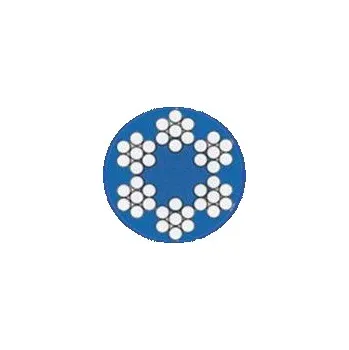 Lany Lano ocelové ČSN 024320 (6 x 7 + FC) 2/3 mm PVC