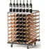 Stojan na víno RAXI Classix 4112M 112 lahví buk