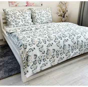 Povlečení Krepové povlečení Jemná podzimní zahrada rozměr povlečení cm: 140x220, 70x90