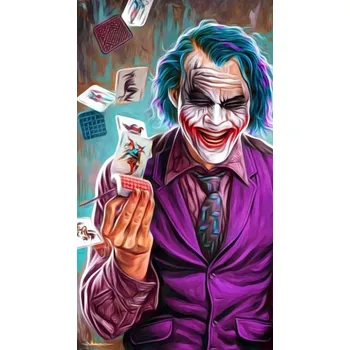 Diamantové malování Zakázková pro Diamantovani.cz Joker (85 x 45)