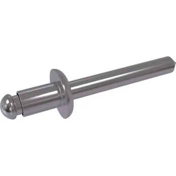 Nýt Nýt trhací plochá hlava nýt AL, trn ocel 3,2x15 DIN 7337