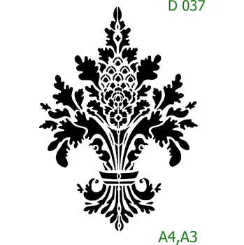 Šablona D 037 - A4 , Lepící fólie