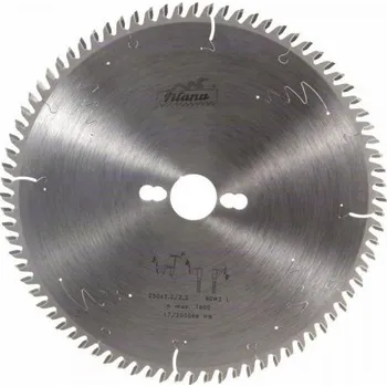 Pilový kotouč Pilana Kotouč pilový SK 5398.1 (250x3,2/2,2x30 80 WZ L) Extreme