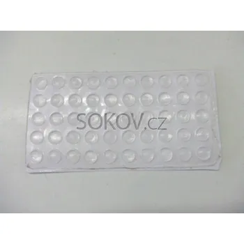 Těsnění do okna a dveří Tlumič nárazu 7 x 1,5 mm