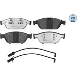 Sada brzdových destiček, kotoučová brzda MEYLE 025 261 5820/PD