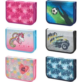 Penál Plný penál, 2 chlopně - Srdce