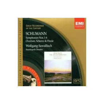 Zahraniční hudba Symphonies 1-4 / 2CD - Schumann Robert [2 CD]