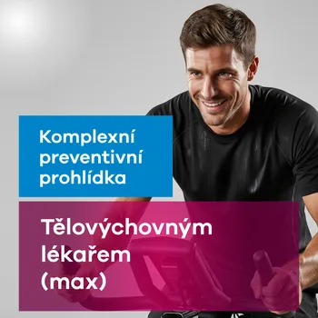 Diagnostický test Komplexní preventivní prohlídka tělovýchovným lékařem (max)