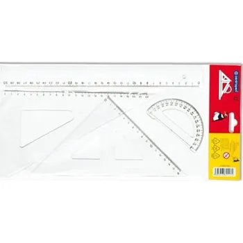 pravítka Souprava pravítek velká 4ks