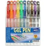 Gelové pero set Glitter 10ks