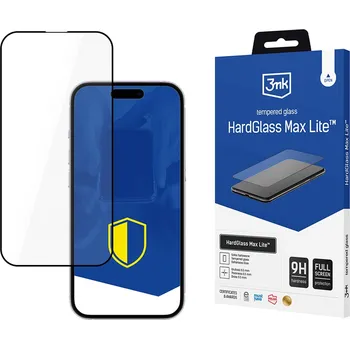 Pouzdro na mobilní telefon 3mk tvrzené sklo HardGlass Max Lite White pro Apple iPhone SE 4 5903108567428